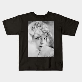 Silent Siren Lillian Gish Kids T-Shirt